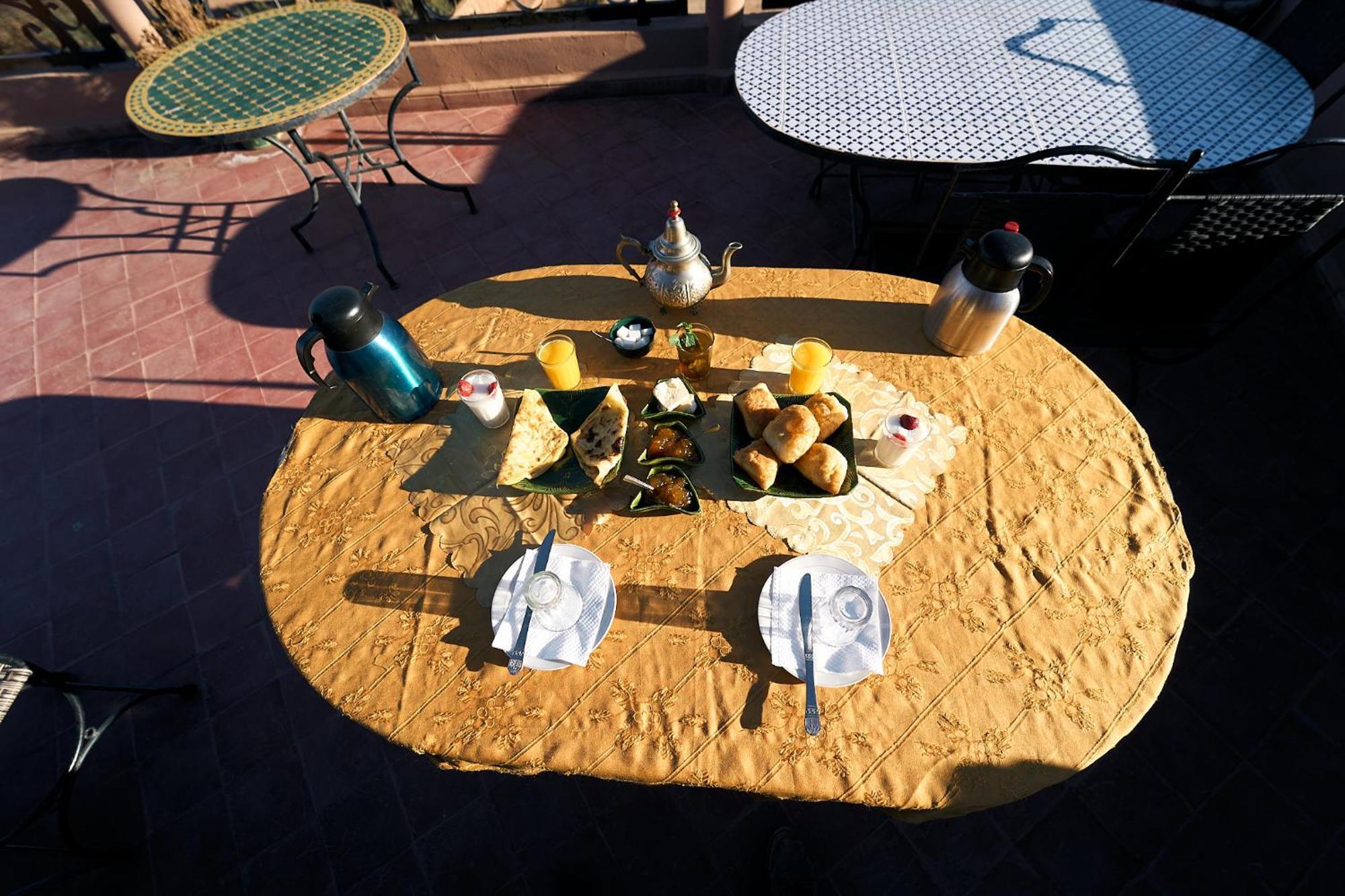 Chez Brahim Vue Panoramique Hotel Ait Benhaddou Exterior foto