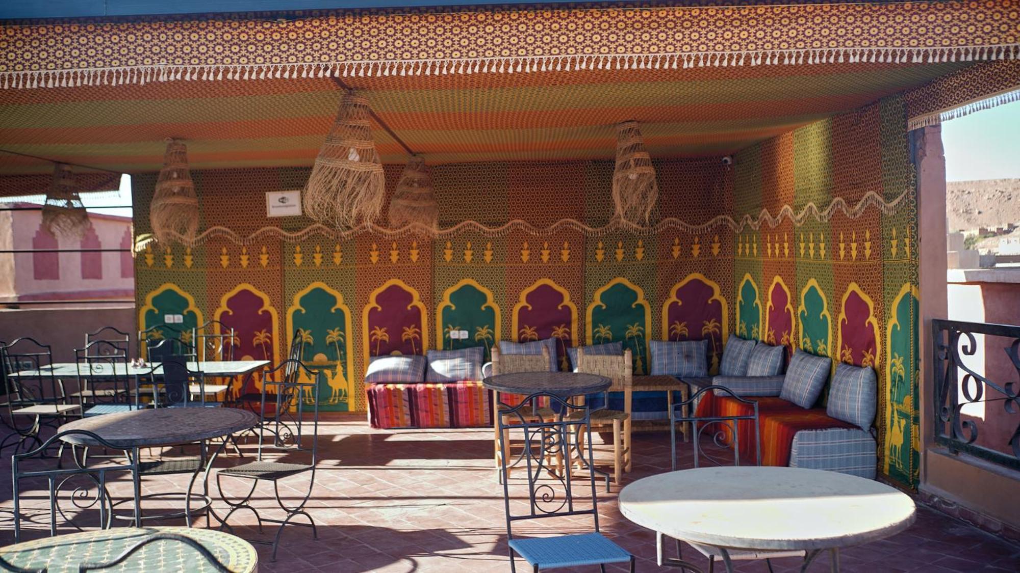 Chez Brahim Vue Panoramique Hotel Ait Benhaddou Exterior foto